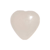 2G Natural Rose Flower Quartz Sweet Heart Stone Saddle Plug