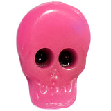 4G Acrylic Neon Pink Skull Saddle Plug