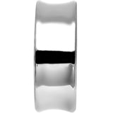 24mm Clear Acrylic Star Saddle Plug