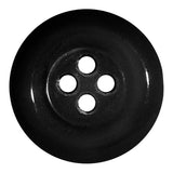 2G Acrylic Black Button Saddle Plug