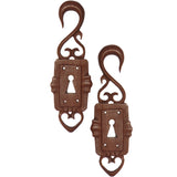 4G Organic Sabo Wood Lock Box Hanger Plug Set