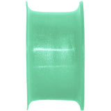 3/4  Green Pearlescent Silicone Hollow Tunnel