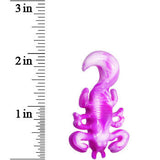 00G Pink White Acrylic Scorpion Hanger Plug
