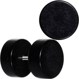 Black Acrylic Cheater Plug Set Looks Like 00G