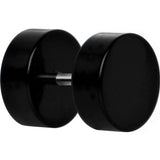 Black Acrylic Cheater Plug Set Looks Like 00G
