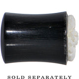 0G Organic Buffalo Horn White Bone Frasera Flower Saddle Plug