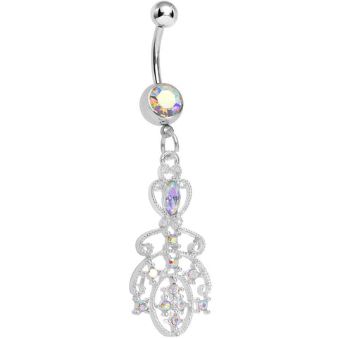 Aurora Gem Elegant Equality Dangle Belly Ring