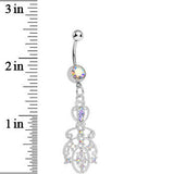 Aurora Gem Elegant Equality Dangle Belly Ring
