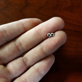 20G Gleaming Infinity Symbol Nose Screw