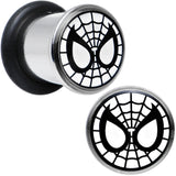 0G Licensed Spider-Man Single Flare Steel Tunnel Plugs Set