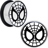 3/4 Licensed Spider-Man Single Flare Steel Tunnel Plugs Set