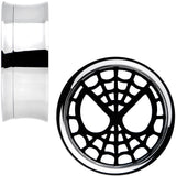 1 inch Licensed Spider-Man Steel Screw Fit Tunnel Plugs Set