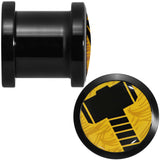 00G Licensed Hammer of Thor Acrylic Screw Fit Plugs Set