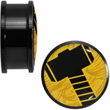 1 inch Licensed Hammer of Thor Acrylic Screw Fit Plugs Set