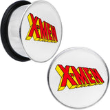 3/4 Licensed X-Men Single Flare Steel Tunnel Plugs Set
