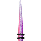 4G Multi Pink Acrylic Perfectly Rosy Glitter Taper