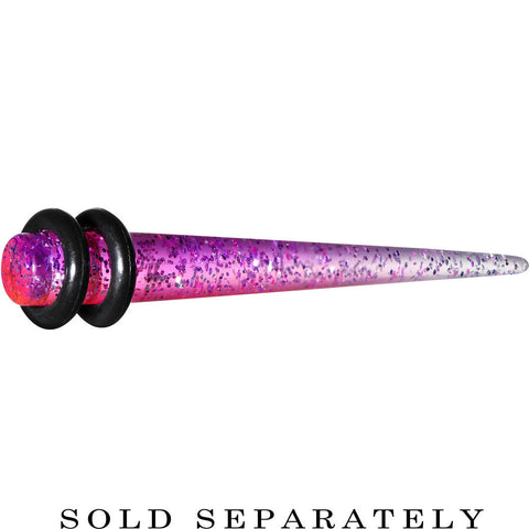 4G Multi Pink Acrylic Perfectly Rosy Glitter Taper