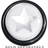 9/16 Clear White Acrylic Wish on a Star Taper