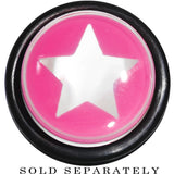 9/16 Clear Pink Acrylic Wish on a Star Taper