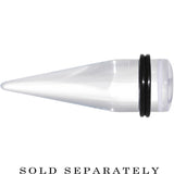 5/8 Clear White Acrylic Wish on a Star Taper