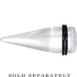 18mm Clear White Acrylic Wish on a Star Taper