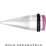 18mm Clear Pink Acrylic Wish on a Star Taper