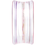 26mm Acrylic Pink Grandma's Wallpaper Flowered Saddle Plug