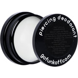 Clear Gem Black Funk-Off Piercing Deodorant