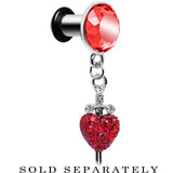 4G Red Gem Sword and Paved Heart Steel Plug