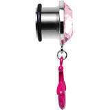 1/2 Pink Dangling Anchor Steel Plug