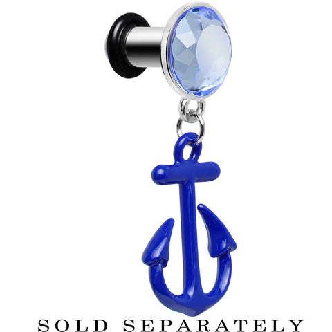 4G Blue Dangling Anchor Steel Plug