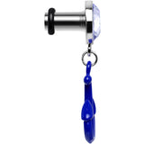 4G Blue Dangling Anchor Steel Plug
