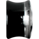 9/16 Black Acrylic Drop the White Anchor Saddle Plug
