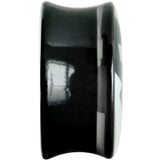 20mm Black Acrylic White Mustache Saddle Plug