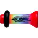 8G Rainbow Acrylic Groovy Dreamcatcher Single Flare Plug