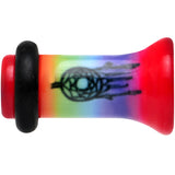 6G Rainbow Acrylic Groovy Dreamcatcher Single Flare Plug
