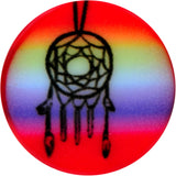 2G Rainbow Acrylic Groovy Dreamcatcher Single Flare Plug