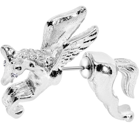 20G 316L Stainless Steel Pegasus Cheater Plug