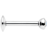 5/16 Stainless Steel 3mm White Opalite Tragus Cartilage Earring