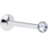 20G 5/16 Handmade Labret Created with Crystals 1.75mm