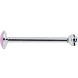 20G 5/16 Handmade Labret Created with Crystals 1.75mm