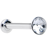 18G 5/16 Handmade Labret Created with Crystals 3mm