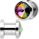 2G Stainless Steel Vitrail Medium Screw Fit Plug Set