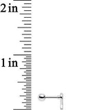 Clear CZ Gem See You in Spring Butterfly Tragus and Cartilage Earring