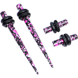 8G Splatter IP Stainless Steel Taper Plug Set