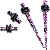 8G Splatter IP Stainless Steel Taper Plug Set