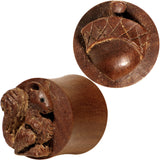 9/16 Organic Wood Squirrels Gone Nuts Saddle Plug Set