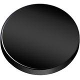 14G Black Titanium IP 4mm Flat Disc Dermal Anchor Top