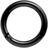 14G 5/16 Black Anodized Hinged Segment Ring
