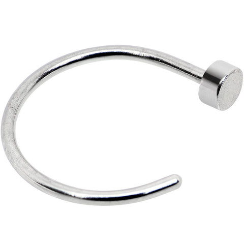 22G 5/16 Stainless Steel Disc Nose Hoop